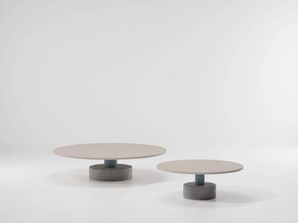 Niedriger Couchtisch aus Aluminium | Kettal | Roll - Image 2