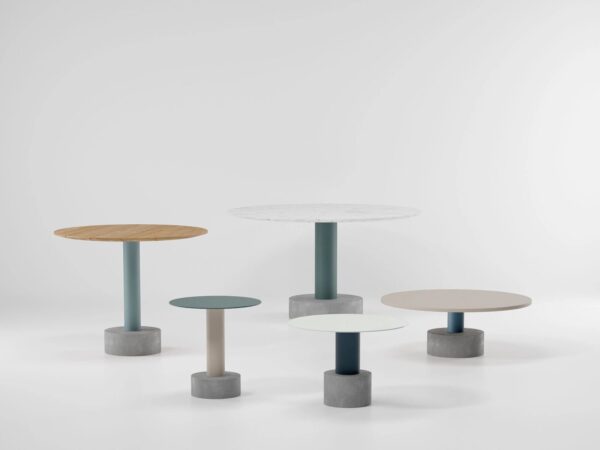 Niedriger Couchtisch aus Aluminium | Kettal | Roll - Image 3
