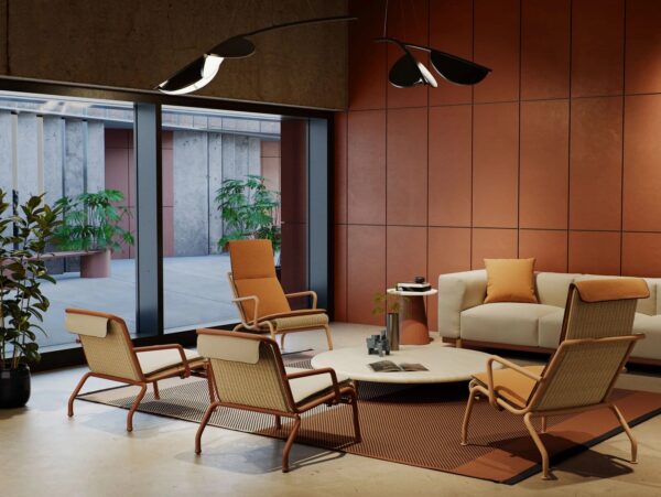 Sessel aus Rattan mit Kopfstütze | Kettal | Eolias - Image 4