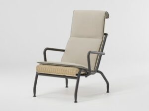 Sessel aus Rattan mit Kopfstütze | Kettal | Eolias