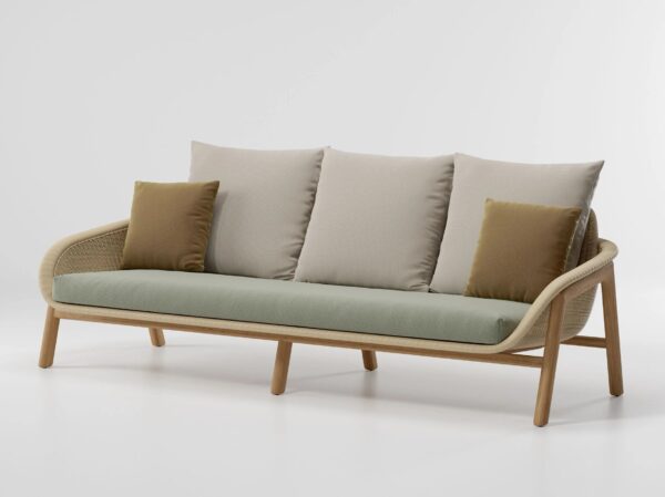 Gartensofa aus synthetischer Faser | Kettal | Vimini