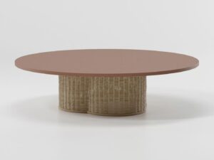 Niedriger runder Couchtisch | Kettal | Vimini