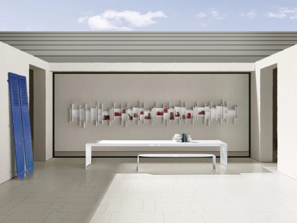 Rechteckiger Tisch aus Aluminium | MDF Italia - Image 7