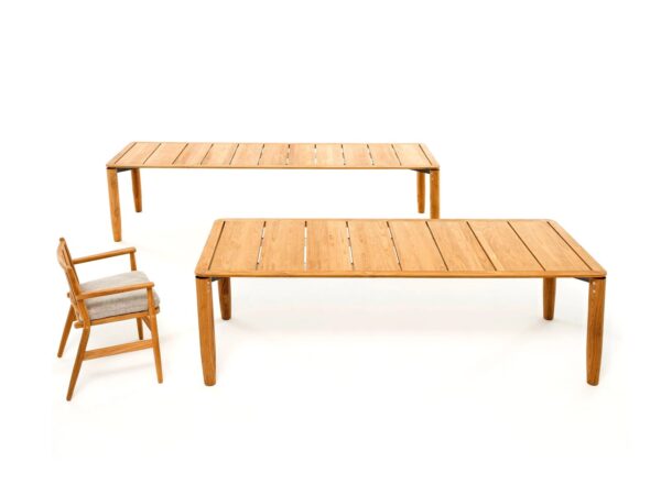 Rechteckiger Gartentisch aus Teakholz | RODA | Levante - Image 7