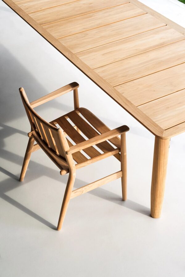 Rechteckiger Gartentisch aus Teakholz | RODA | Levante - Image 4