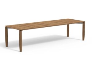 Rechteckiger Gartentisch aus Teakholz | RODA | Levante