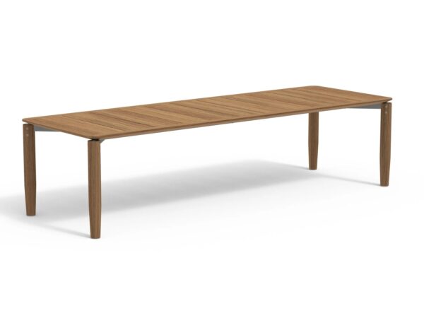 Rechteckiger Gartentisch aus Teakholz | RODA | Levante