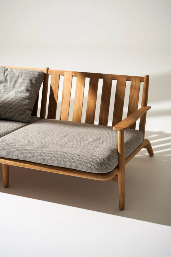 2-Sitzer Gartensofa aus Teakholz | RODA | Levante - Image 4
