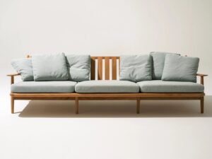 3-Sitzer Gartensofa aus Teakholz | RODA | Levante