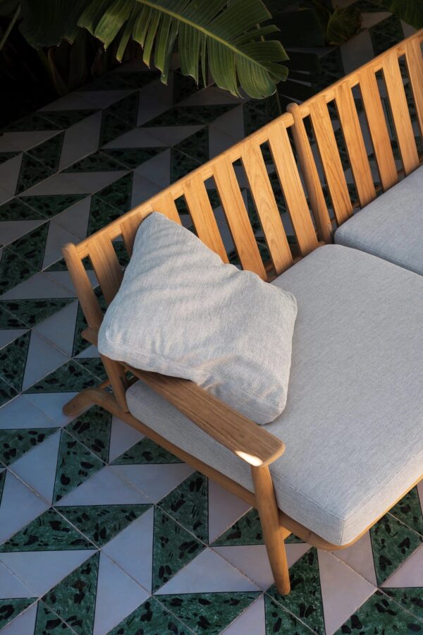 3-Sitzer Gartensofa aus Teakholz | RODA | Levante - Image 7
