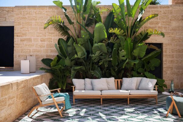 3-Sitzer Gartensofa aus Teakholz | RODA | Levante - Image 2