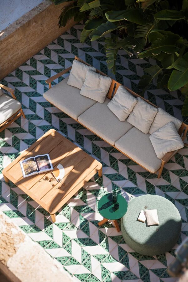 3-Sitzer Gartensofa aus Teakholz | RODA | Levante - Image 5