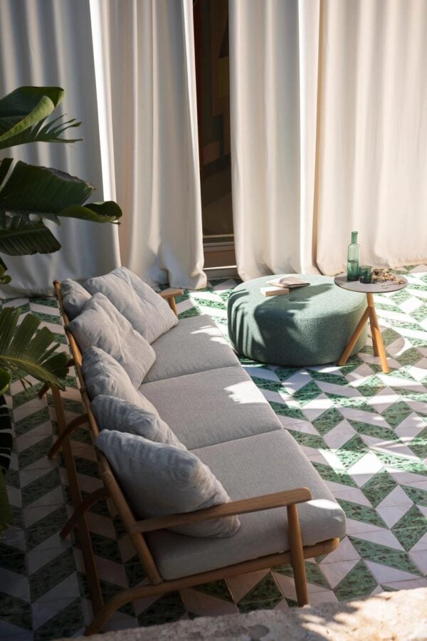 3-Sitzer Gartensofa aus Teakholz | RODA | Levante - Image 6