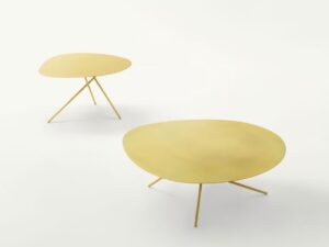 Niedriger runder Couchtisch | Paola Lenti