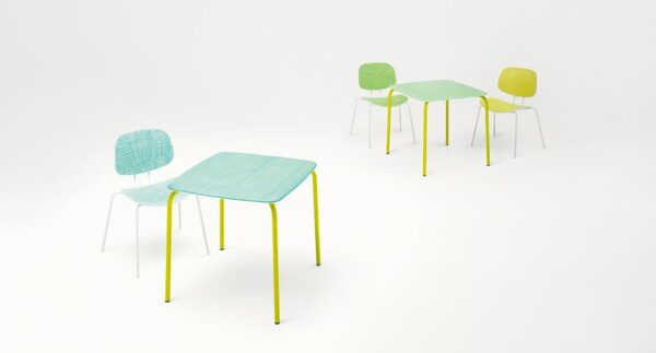 Quadratischer stapelbarer Gartentisch | Paola Lenti | Lido - Image 4