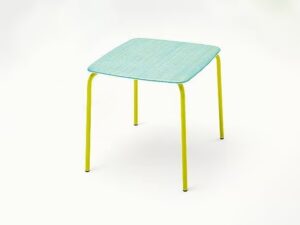 Quadratischer stapelbarer Gartentisch | Paola Lenti | Lido