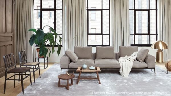 3-Sitzer Sofa aus Stoff mit abnehmbarem Bezug | Flexform | Lifesteel - Image 4