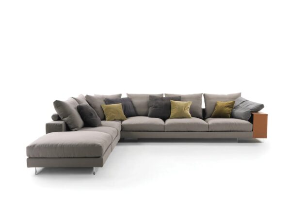 Wohnlandschaft aus Stoff mit Aufbewahrung | Flexform | Lightpiece - Image 3