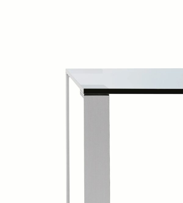 Tisch aus Stahl und Glas | Desalto | Liko Glass - Image 2