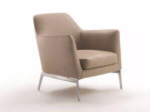 Sessel aus Leder mit Armlehnen | Flexform