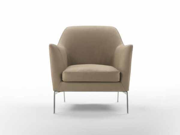Sessel aus Leder mit Armlehnen | Flexform - Image 3