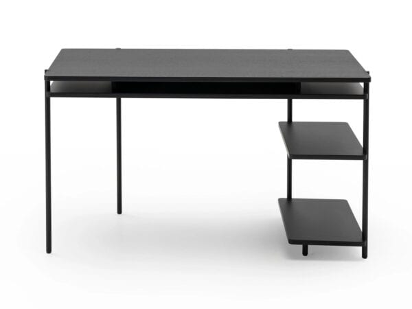 Rechteckiger Schreibtisch aus Holz mit Regalaufsatz | Living Divani | Aero - Image 2
