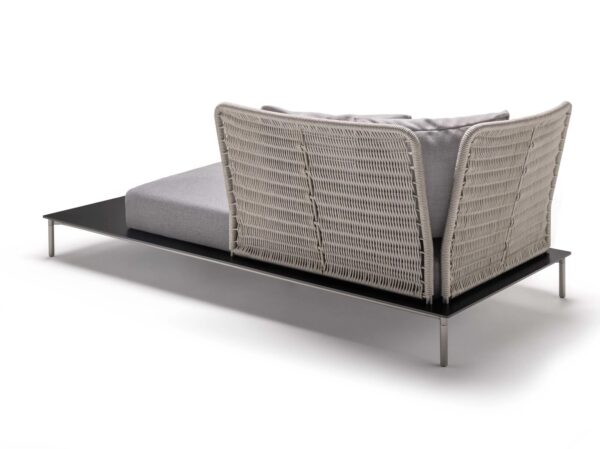 Récamiere für den Garten aus Stoff | Living Divani | Balestro 24 - Image 2