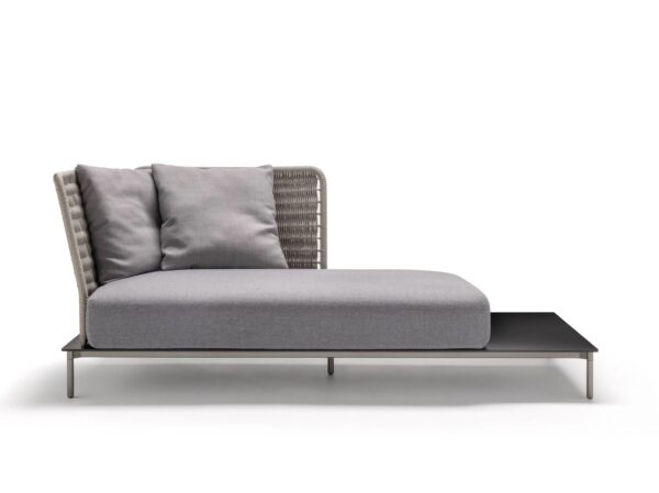 Récamiere für den Garten aus Stoff | Living Divani | Balestro 24