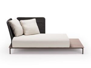 Tagesliege aus Leder | Living Divani | Balestro 24
