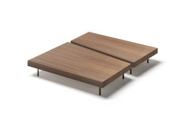 Niedriger Couchtisch aus Holz | Living Divani | Echoo - Image 2