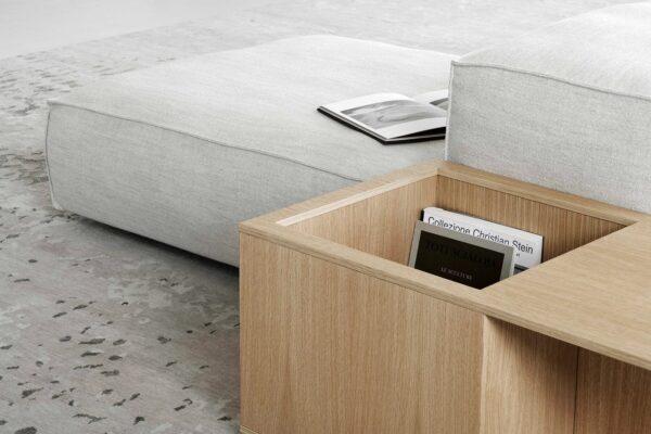 Modularer Couchtisch aus MDF mit Aufbewahrung | Living Divani | Extrasoft - Image 3