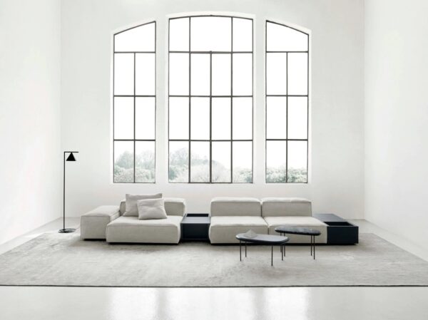 Modularer Couchtisch aus MDF mit Aufbewahrung | Living Divani | Extrasoft - Image 8