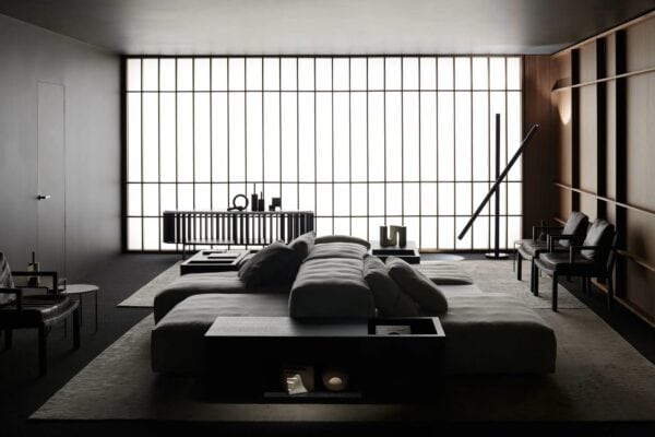 Modularer Couchtisch aus MDF mit Aufbewahrung | Living Divani | Extrasoft - Image 7