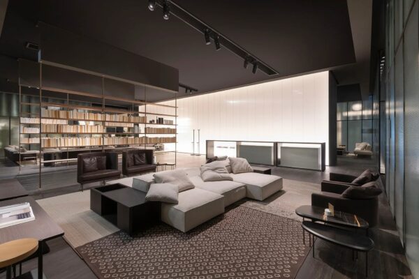 Modularer Couchtisch aus MDF mit Aufbewahrung | Living Divani | Extrasoft - Image 6