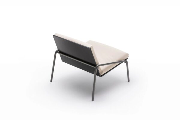 Sessel aus Stahl und Holz | Living Divani | Fillet - Image 5
