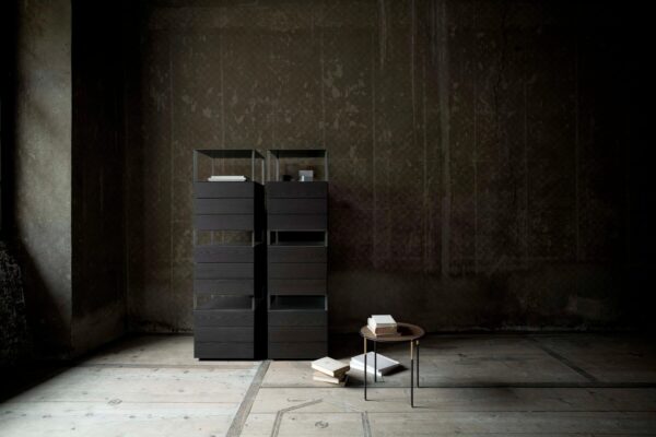 Modulare Kommode aus Stahl und Holz | Living Divani | Halfsquare - Image 4