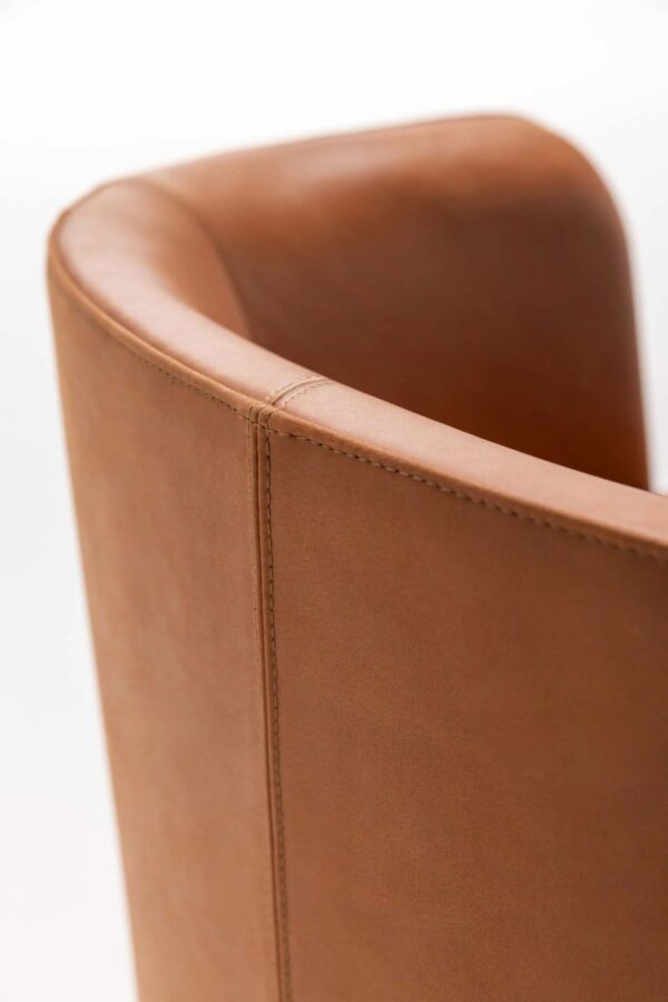 Stuhl aus Leder mit Armlehnen | Living Divani - Image 5