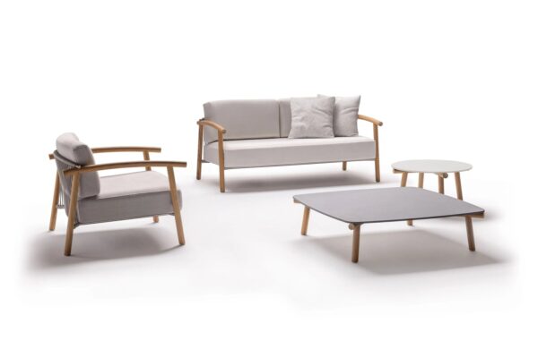 2-Sitzer Gartensofa aus Stoff | Living Divani | Kasumi - Image 5