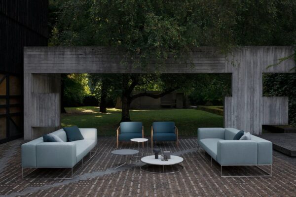 Gartensessel aus Stoff mit Armlehnen | Living Divani | Kasumi - Image 3