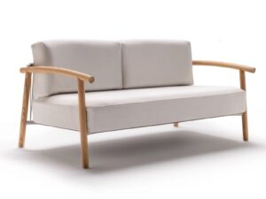 2-Sitzer Gartensofa aus Stoff | Living Divani | Kasumi