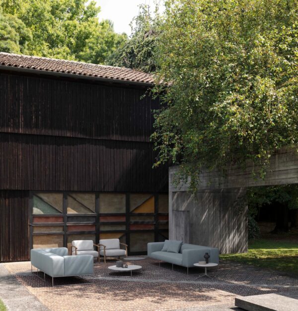 Gartensessel aus Stoff mit Armlehnen | Living Divani | Kasumi - Image 5