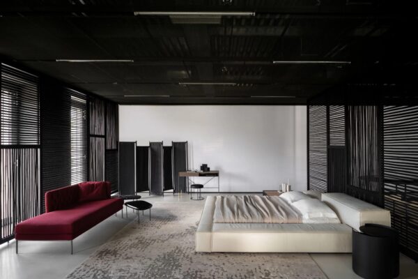 Kapitonierte Tagesliege aus Stoff | Living Divani | Lipp - Image 4