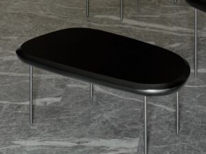 Niedriger Kaffeetisch aus Holz | Living Divani | Pebble