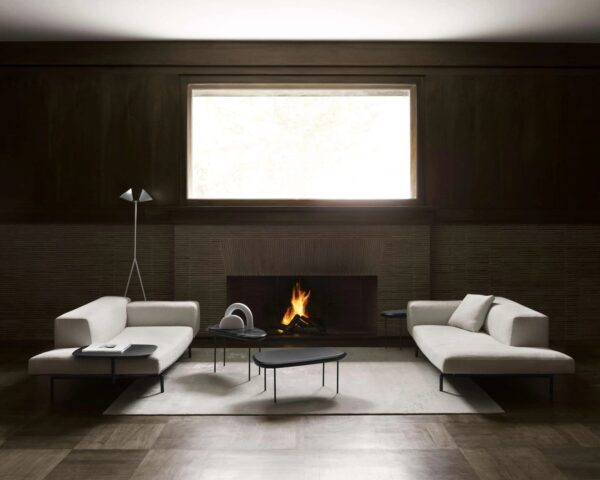 Niedriger Kaffeetisch aus Holz | Living Divani | Pebble - Image 5