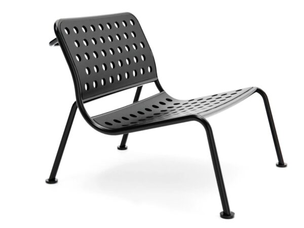 Loungesessel aus Aluminium ohne Armlehnen | Living Divani | Frog