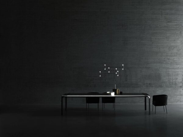 Stuhl aus Leder mit Armlehnen | Living Divani - Image 10