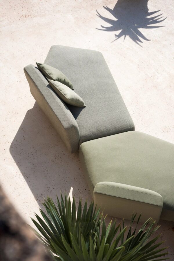 Garten Anbausofa aus Stoff | RODA | Mamba - Image 7