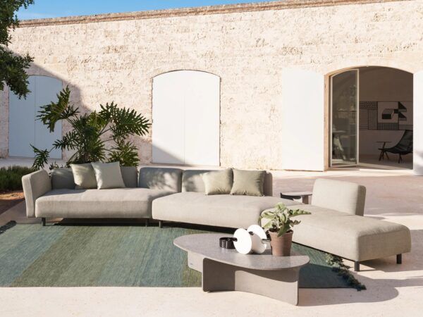 Garten Anbausofa aus Stoff | RODA | Mamba
