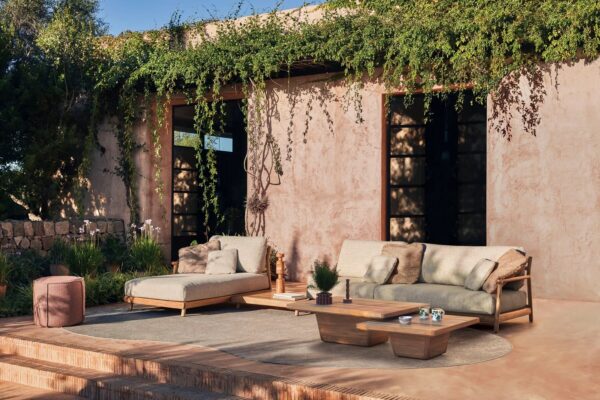 Garten Anbausofa aus Teakholz | MANUTTI | Muyu - Image 9