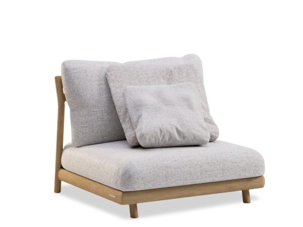 Garten Anbausofa aus Teakholz | MANUTTI | Muyu - Image 4